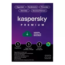 Anti-virus Kaspersky 1 Pc - 1 Año (digital)