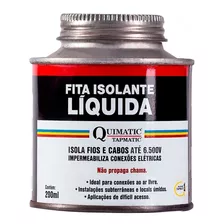 Fita Isolante Liquida Branca 200ml Quimatic Tapmatic