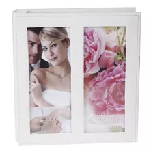 Álbum Para 100 Fotos 20x25 Cm Casamento/ Batizado/ Formatura Cor Branco