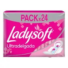 Toallas Ladysoft Ultra Delgada Seca 24 Toallitas