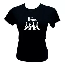 Camiseta Preta - The Beatles