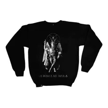 Sudadera Cuello Redondo Logo Baphomet Temple