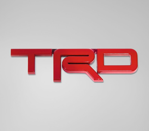 Emblema Rojo Trd Toyota Hilux Tacoma Tundra Fj Cruiser Rav4 Foto 2