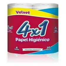 Pack 4 Rollos X 30mts Papel Higiénico 