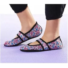 Nufoot Mary Janes Zapatos Para Yoga, Casa