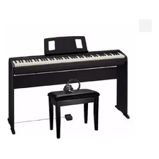 Piano Digital Frp-1 (r) Roland 88 Teclas Con Acción Martillo Color Negro 110v