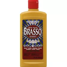 Crema Limpia Y Brilla Metal Polichar Marca Brasso