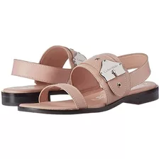 Sandalias Calvin Klein Cuero Para Dama 100% Original 