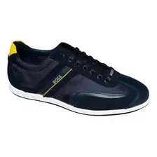 Tenis Hugo Boss En Mezcla De Piel Y Textil Casual Hombre