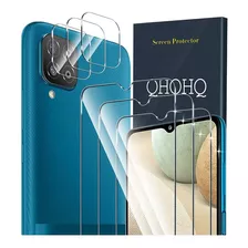 Qhohq 3 Protectores De Pantalla Para Samsung Galaxy A12 Y