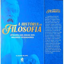 Livro História Filosofia Filósofos Ideias Grandes Pensadores