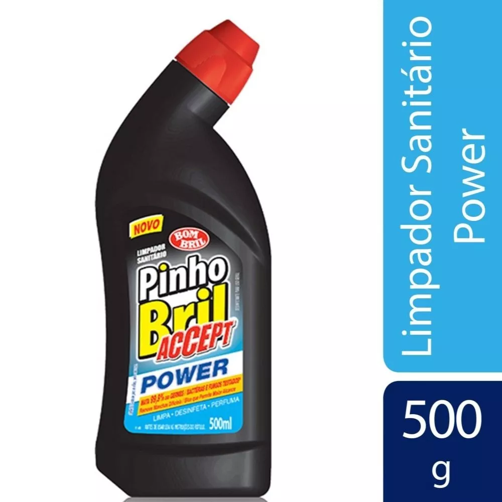 Limpador Sanitário Accept Power Líquido Pinho Bril 500ml
