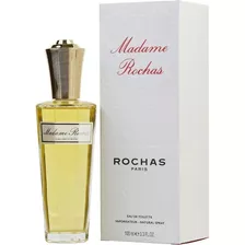 Perfume Dama Rochas Madame Rochas 100 Ml Edt Original Usa
