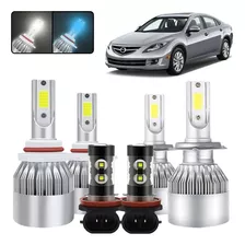 Kit De Focos Led 9005 H7 H11 Para Mazda 6 2011 2012 2013