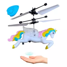 Muñeca Pony Unicornio Voladora Magica Flaying Drone Infraroj