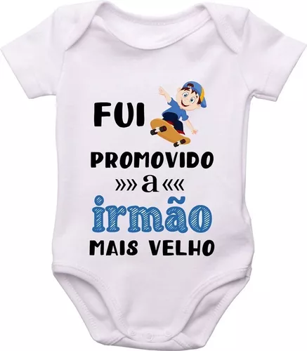 Body Do Bebê, Fui Promovido A Irmão Mais Velho R$ 25 em Campos Gerais ...