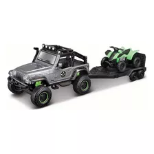 Miniatura 4x4 - Jeep Wrangler Rubicon With Atv