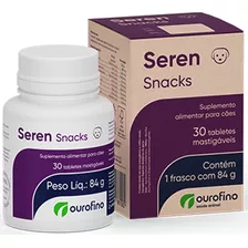 Seren Snacks Cães 30 Tabs Triptofano Magnezio - Ourofino Pet