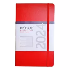 Agenda Brugge Original 2024 Semanal 13x21cm 