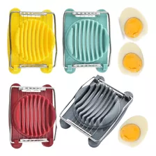 Cortador De Huevos Cocido Rebanador Cocina Plástico Acero F