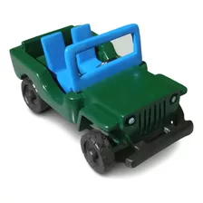 Miniatura Carro Jeep De Madeira