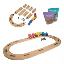 Tracks Circuito Inicial Con Tren Compatible Trencity