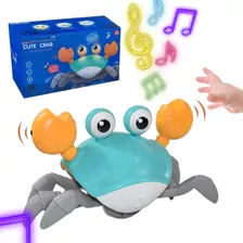 Sr Caranguejo Joy Brinquedo Interativo Sensor Música Luz