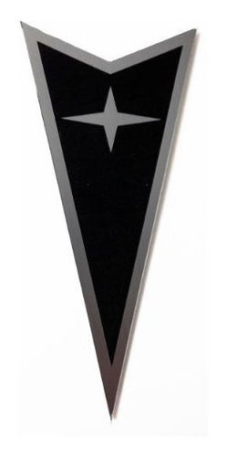 Foto de Emblema De Estrella Delantero Pontiac G6, Color Negro