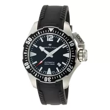 Reloj De Hombre Hamilton Khaki Navy Frogman Auto Negro