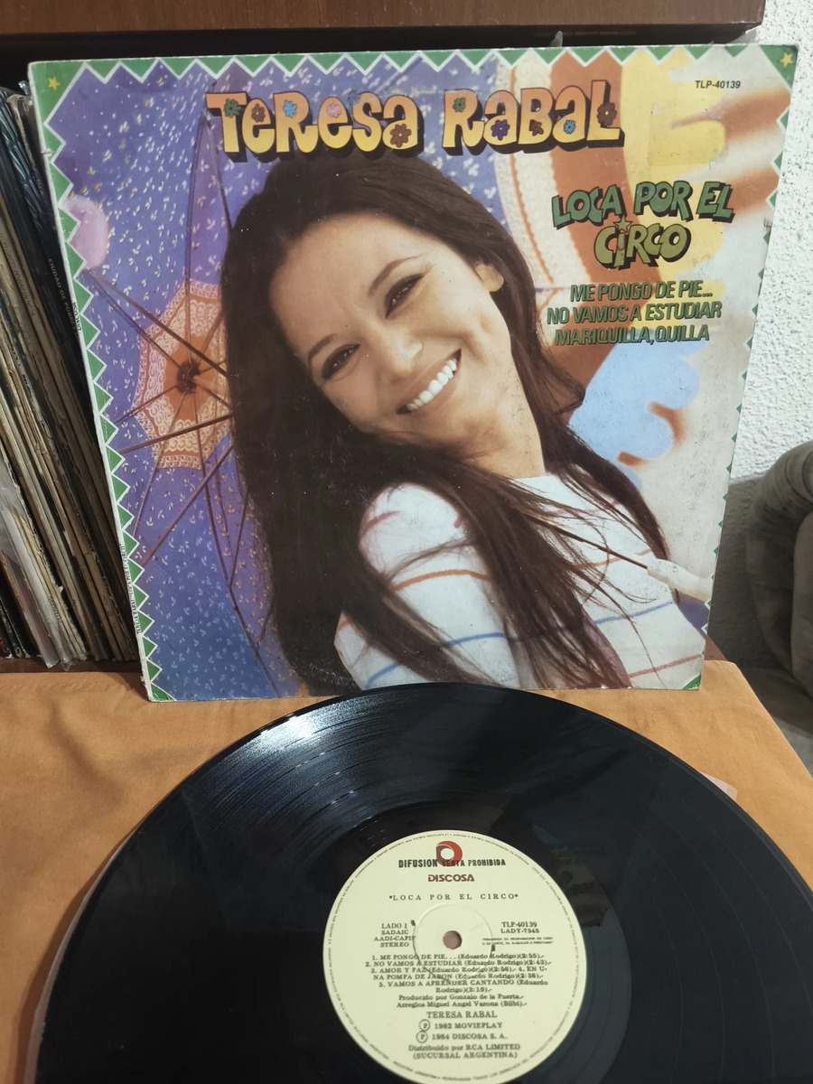Teresa Rabal - Loca Por El Circo - vinilo 1984