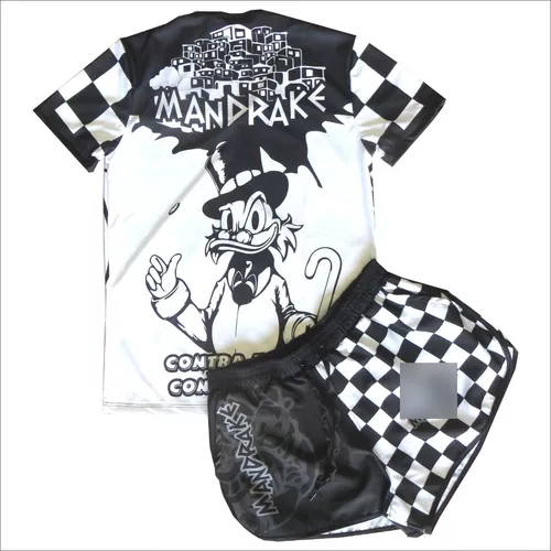 Kit Império Mandrake Cria de Quebrada Favela babylook + Short Cod 11