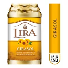 Aceite De Girasol Lira 1,5 Lt X 12 Unidades