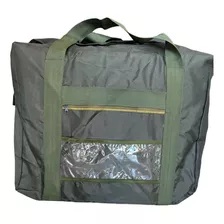 Bolsa Mochila T10 Mala Sacola Grande Verde 70 Litro