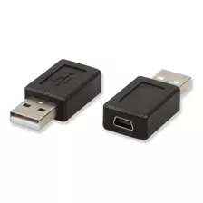 Electop 2 Pack Usb 2.0 A Macho A Usb B Mini 5 Pines Hembra A