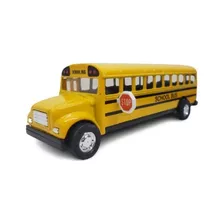 Autobus Escolar Metalico De Colección Esc 1:43 