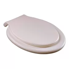 Tapa Asiento Soplada Inflada Para Inodoros Ovales Plastico Monkoto Color Blanco