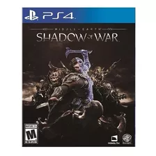 Middle Earth: Shadow Of War Ps4 Fisico Sellado