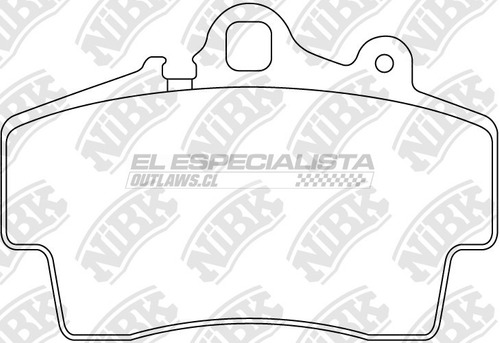Pastilla De Freno Delantera Porsche Boxster 2000 Foto 2