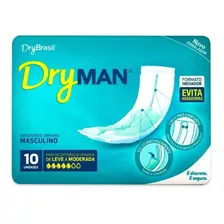 Absorvente Masculino Dry Man 10 Unidades