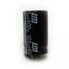 Capacitor Electrolitico Lm 100µf 400v X 2 Unidades