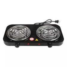 Fogão Cooktop Elétrico Fogareiro Portátil 2000w 2 Bocas 110v