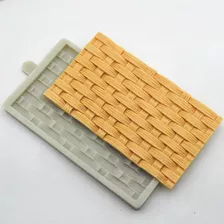 Molde De Silicone Bambu Cesta Novo Pasta Americana Biscuit