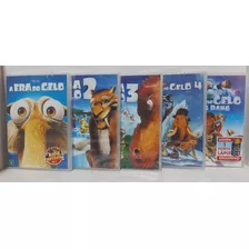Dvd Coleção A Era Do Gelo (5 Filmes) Original E Lacrado