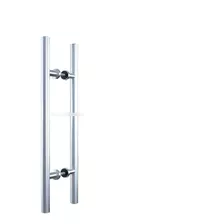 Manijas Acero Inoxidable Puerta Vidrio, Madera,metal 60cm-40