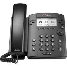 Telefone Com Fio Polycom Vvx 301/311 - Poe De 6 Linhas.