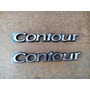 Tapones Seguridad Valvula Llanta Aire Logo Para Ford Contour