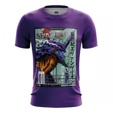 Playera Sublimada Talla Extra Anime Evangelion Eva 01