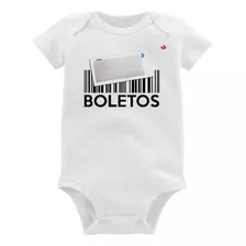Body Bebê Stop The Count Boletos Roupa