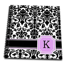 Cuadernos - 3drose Db 154386 1 Personal Initial K Monogramme