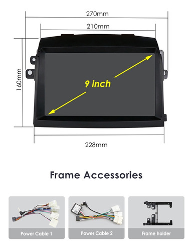 Estreo 4+32g Para Toyota Sienna 2003-2010 Gps Dsp Weather Foto 4